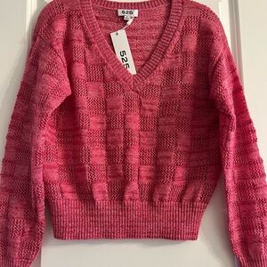 525 America Women's Pink Sweater